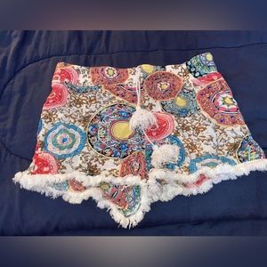 Maze collection flowy fun color shorts size s